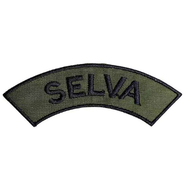 Distintivo Semicircular Bordado de Baixa Visibilidade - Manicaca SELVA