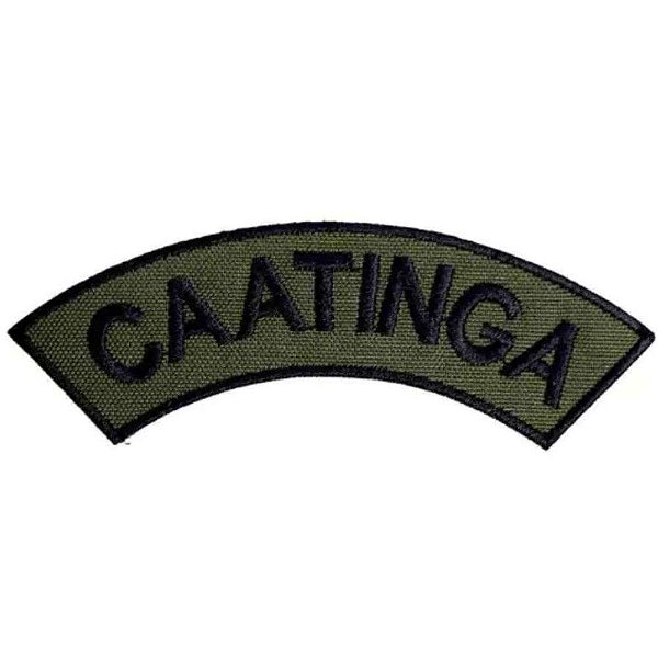 Distintivo Semicircular Bordado de Baixa Visibilidade - Manicaca CAATINGA