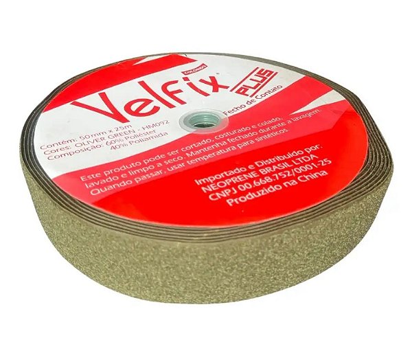 Velcro Fecho de Contato VO 50mm Macio (O Metro)
