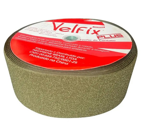 Velcro Fecho de Contato VO 100mm Macio (25 Metros)