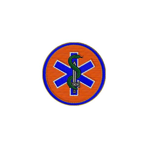 Distintivo Bordado de Gorro Colorido - Saúde Operacional