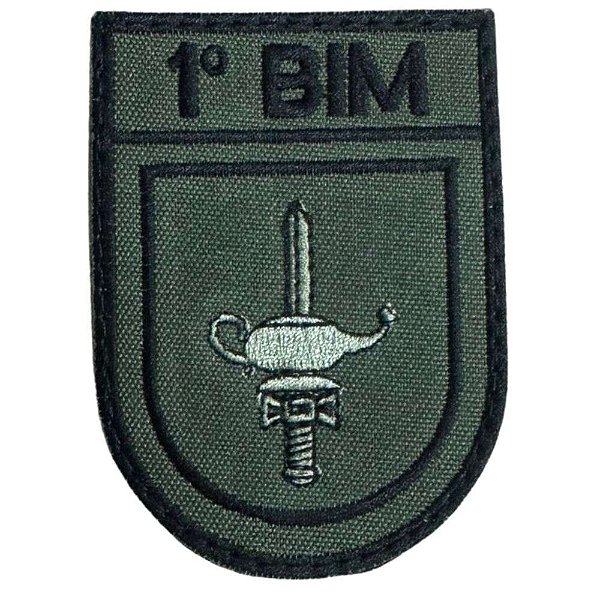 Distintivo de Organização Militar de Baixa Visibilidade - 1º BIM