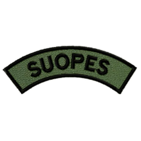 Distintivo Semicircular Bordado de Baixa Visibilidade - Manicaca SUOPES