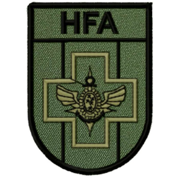 Distintivo de Organização Militar de Baixa Visibilidade - HFA (Hospital das Forças Armadas)