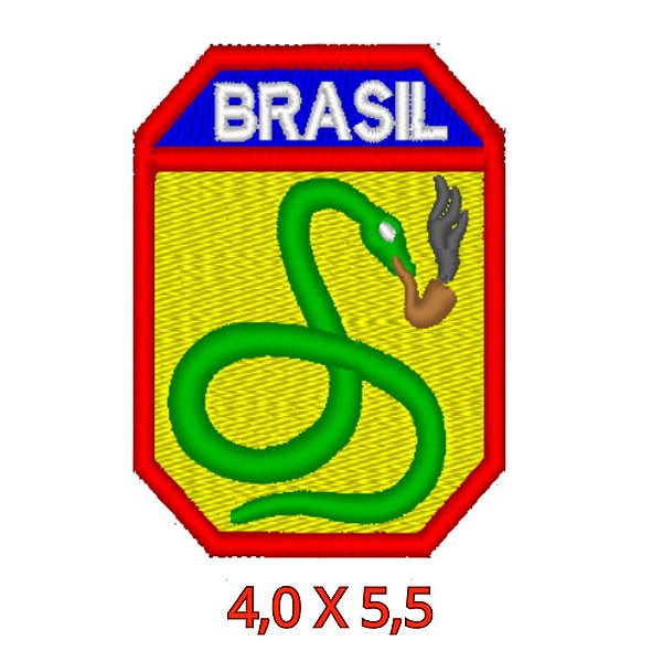 Patch Bordado FEB 4,0 x 5,5