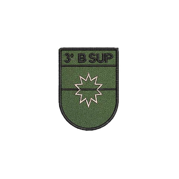 Distintivo de Organização Militar de Baixa Visibilidade - 3º B SUP