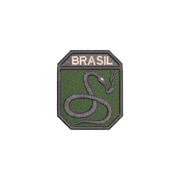Patch Bordado FEB 7,0 x 8,5 Baixa Visibilidade