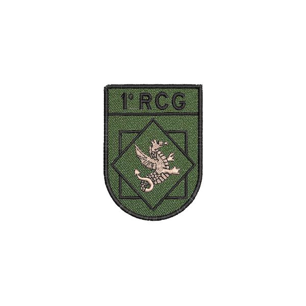 Distintivo de Organização Militar de Baixa Visibilidade - 1º RCG (1º Regimento de Cavalaria de Guardas)