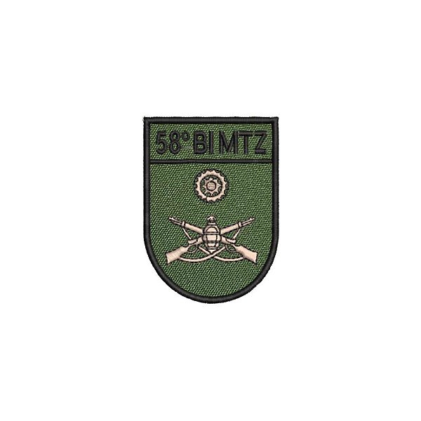 Distintivo de Organização Militar de Baixa Visibilidade - 58º BI MTZ (Batalhão de Infantaria Motorizado)