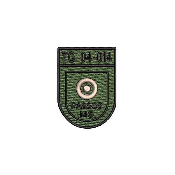 Distintivo de Organização Militar de Baixa Visibilidade - TG 04-014 (PASSOS MG)