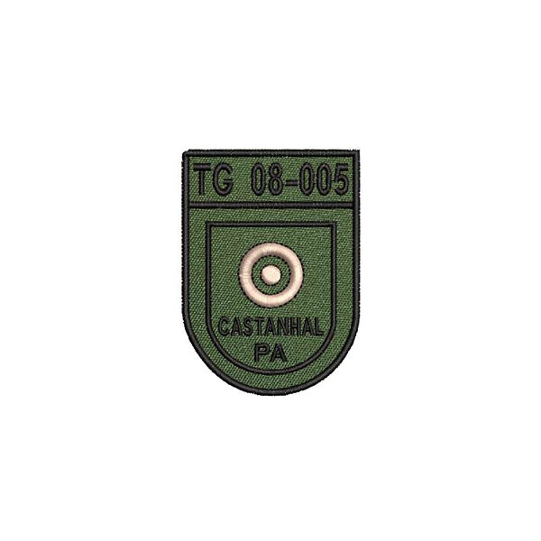 Distintivo de Organização Militar de Baixa Visibilidade - TG 08-005 (CASTANHAL - PA)