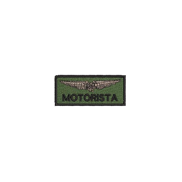 Patch Bordado Distintivo de Baixa Visibilidade - MOTORISTA