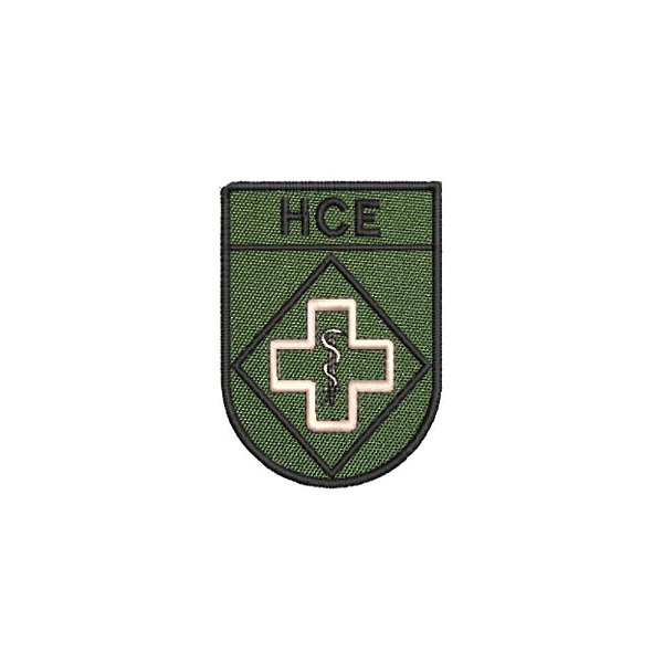Distintivo de Organização Militar de Baixa Visibilidade - HCE (Hospital Central do Exército)