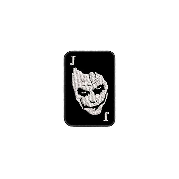 Patch Bordado CORINGA JOKER 1 7 x 5 CM