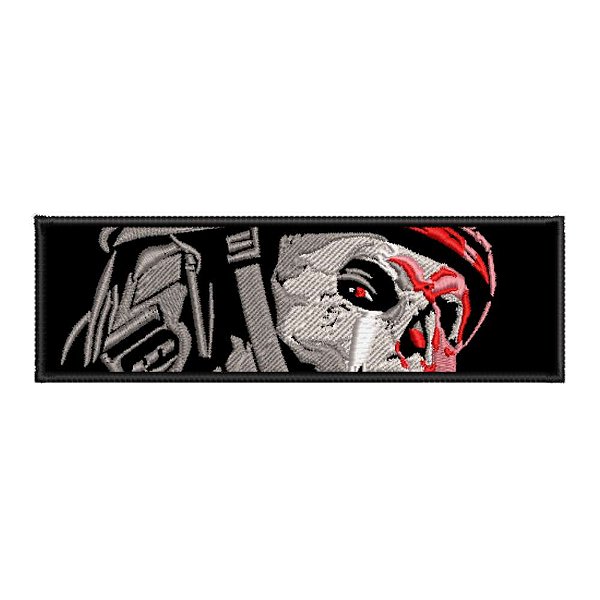 Patch Bordado GHOST 14 x 4,5 CM