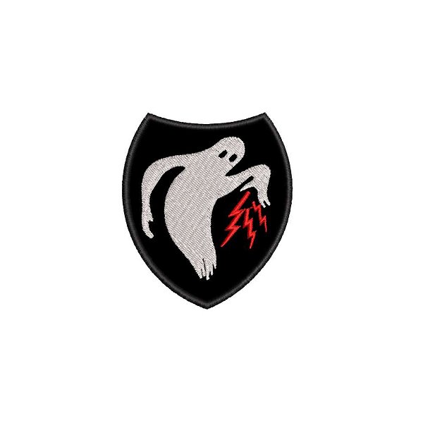 Patch Bordado FANTASMA 7 x 8 CM