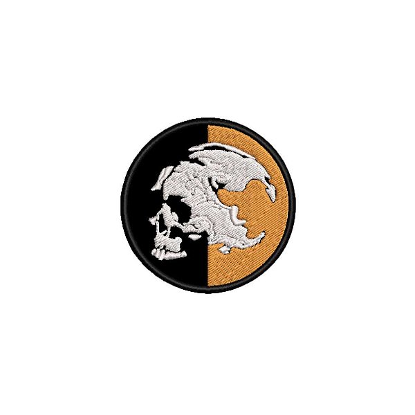 Patch Bordado CAVEIRA ESPECIAL 7 x 7 CM