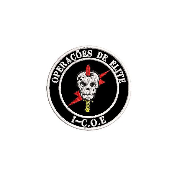 Patch Bordado COE 8 x 8 CM