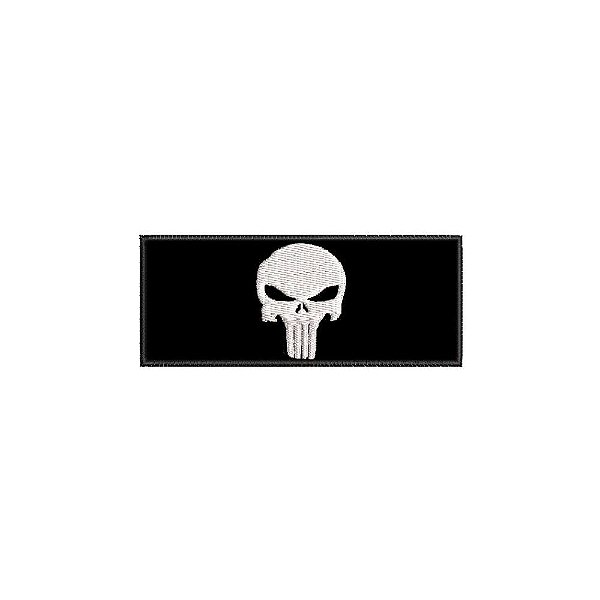 Patch Bordado PUNISHER 10 x 4 CM