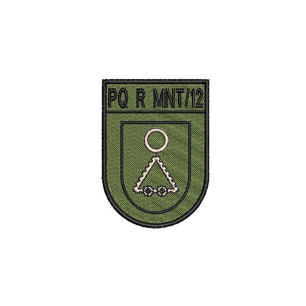 Distintivo de Organização Militar de Baixa Visibilidade - PQ R MNT/12