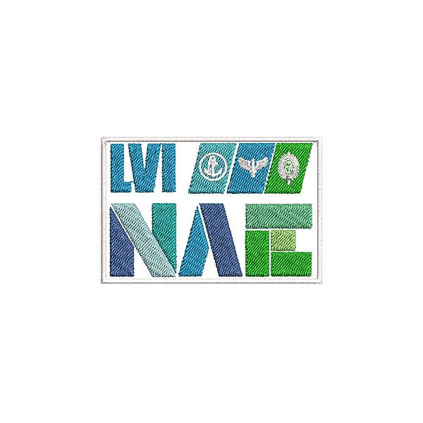 Patch Bordado LVI NAE 8 x 5,5