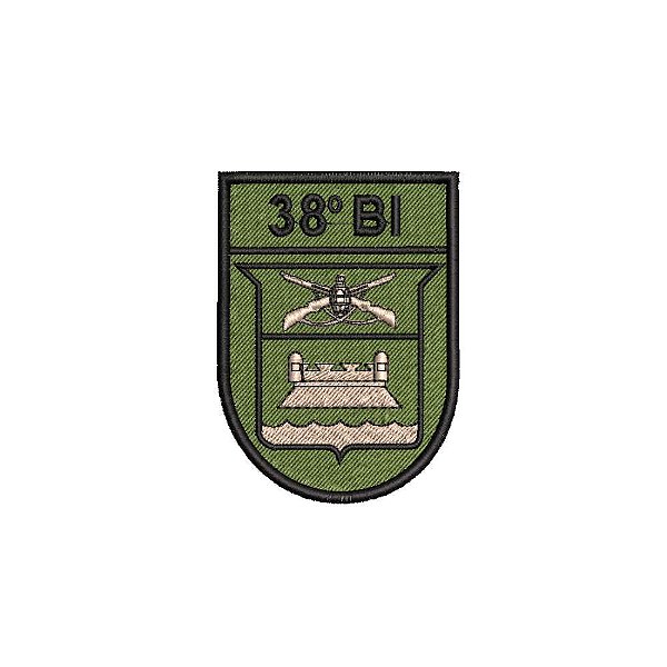 Distintivo de Organização Militar de Baixa Visibilidade - 38º BI (38º Batalhão de Infantaria)