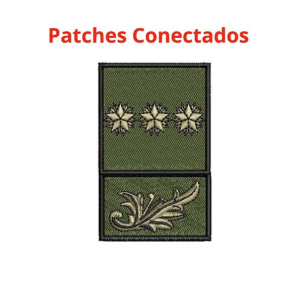 Patch Bordado Qualificação + Graduação