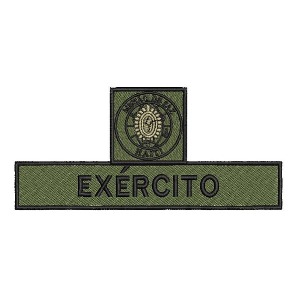 Patch Bordado 1 Curso + Sutache EXÉRCITO Conectados