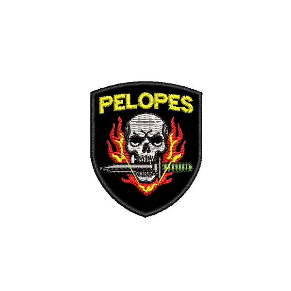 Patch Bordado PELOPES 4 x 5 CM