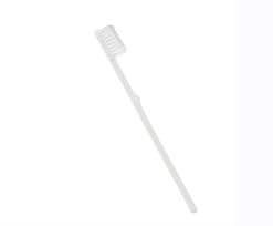 Escova de dentes branca simples