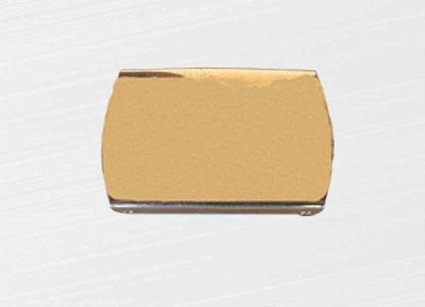Fivela de Metal Banho Ouro
