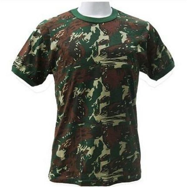 Camiseta Camuflada EB 100% Algodão