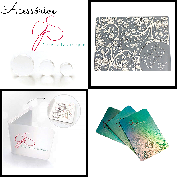 Acessórios Clear Jelly Stamper - Escolha O Produto