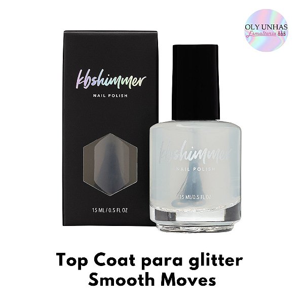 Top Coat Smooth Moves para glitter - KBShimmer