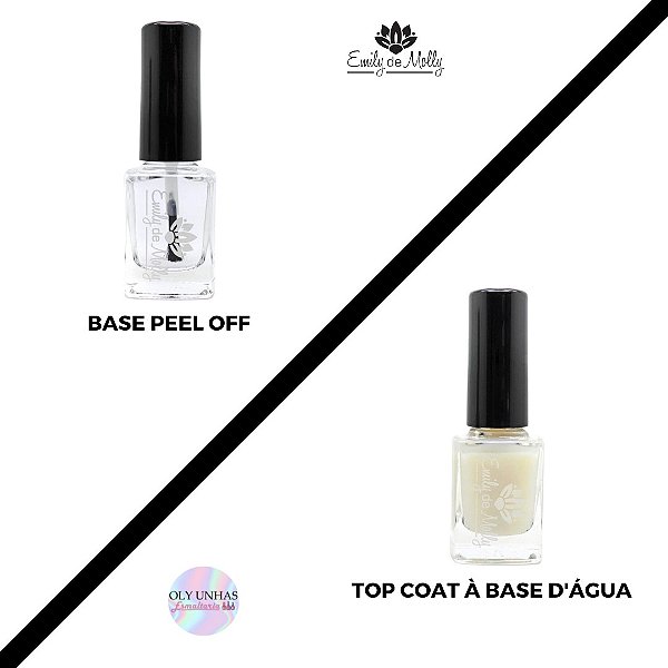 Bases e Top Coats Emily de Molly - Escolha O Produto