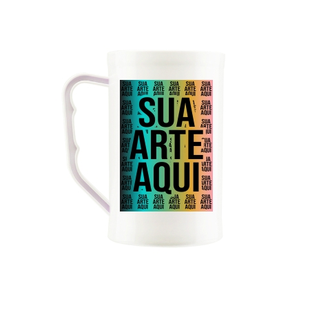 CANECA PERSONALIZADA ACRÍLICO 500ML TRADICIONAL