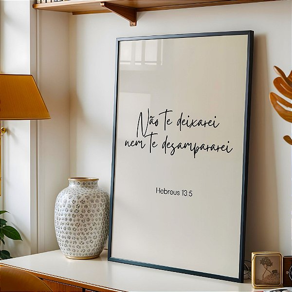 Quadro Não te deixarei