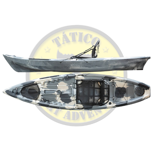 Caiaque Tuna Pro Hidro 2 Eko - camu cinza