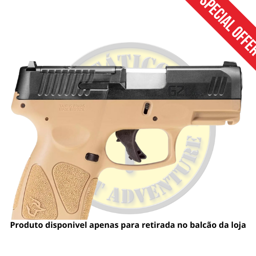 PIST TAURUS .9MM G2C/12 3" CAFO -COLORS COYOTE