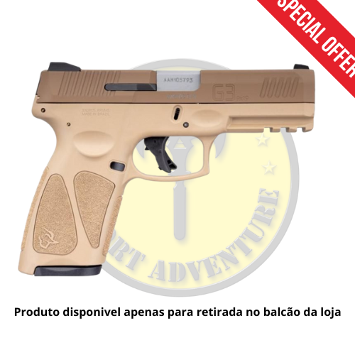PIST TAURUS .9MM G3 T.O.R.O. COYOTE