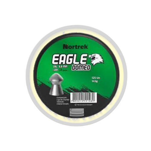 Chumbinho Nortrek Eagle Domed 5,5mm C/125 Superior Ao Snyper