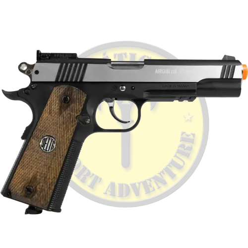 Pistola de Pressão Rossi CO2 Delta Special Combat 1911 4.5mm Full Metal