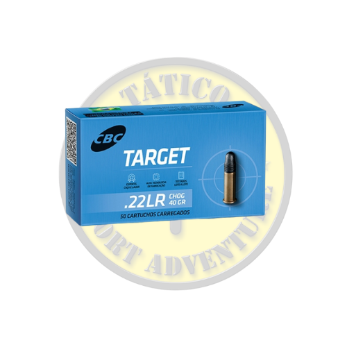 CART CBC 22LR CHOG 40GR TARGET C 50 #desconto