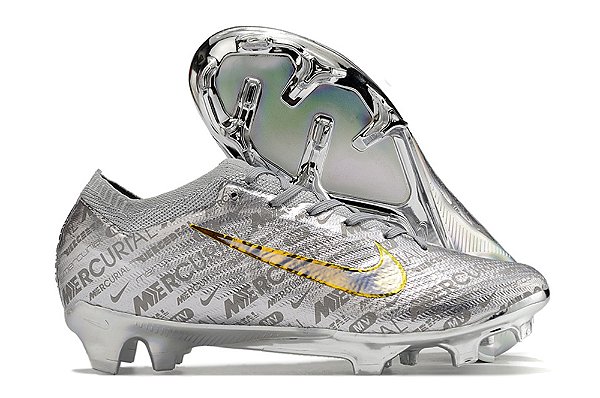 Nike Air Zoom Mercurial Vapor 15 Elite - FG - Ouro Preto Sports