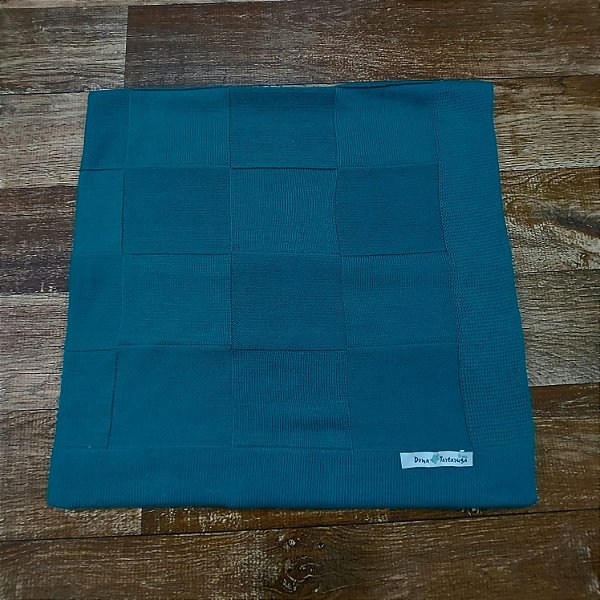 Manta Quadriculada Verde