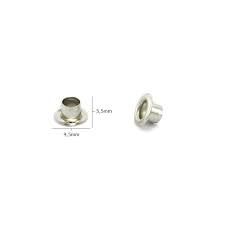 Ilhos 51 aluminio Pct C/ 100