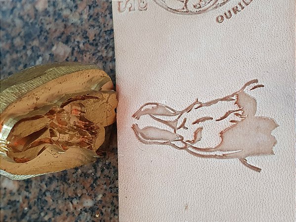 PINO LATÃO P164 MULA lado direito 3CM