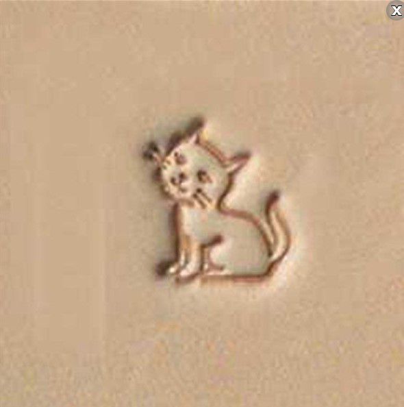 PINO GRAVAÇÃO TANDY LEATHER E671 GATINHO