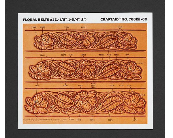 CINTO FLORAL CRAFTAID® TANDY LEATHER  76622