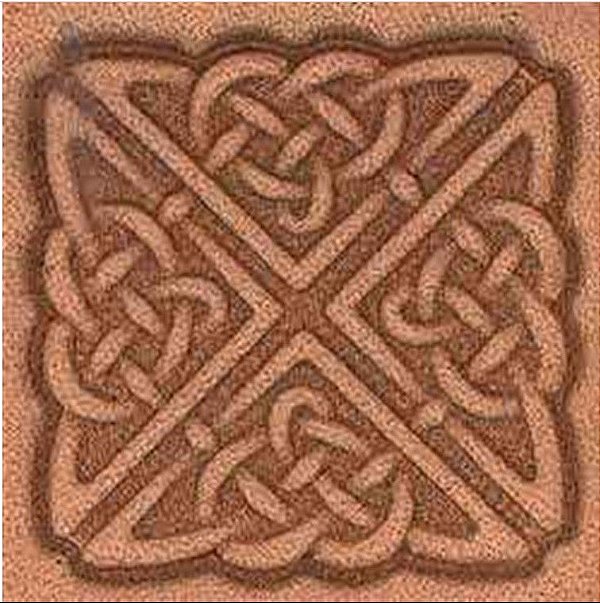 CARIMBO 3D TANDY CELTA QUADRADOl #8538